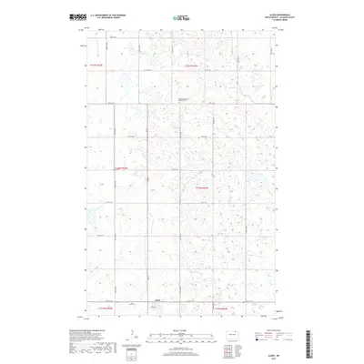 2017 Map of Alsen, 2017 Print