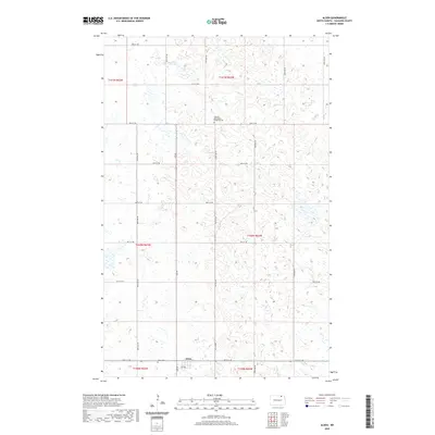 2020 Map of Alsen, 2020 Print