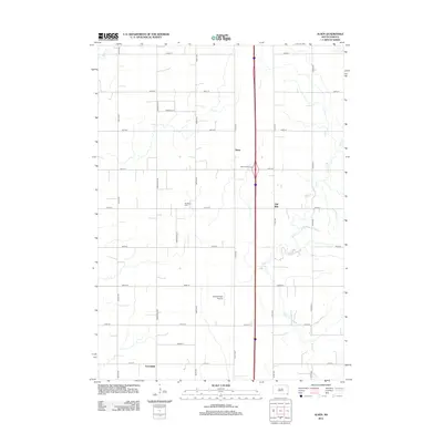 2012 Map of Alsen, 2012 Print