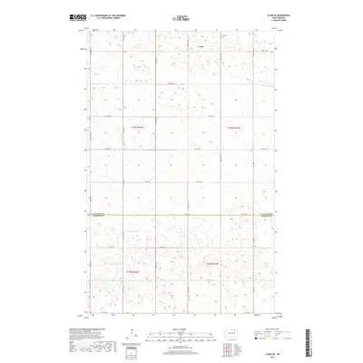 2017 Map of Alsen SE, 2017 Print