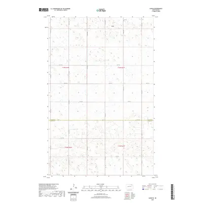 2020 Map of Alsen SE, 2020 Print