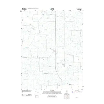 2012 Map of Alsey, 2012 Print