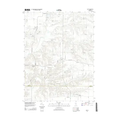 2015 Map of Alsey, 2015 Print