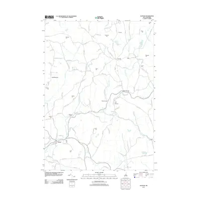 2012 Map of Alstead, 2012 Print