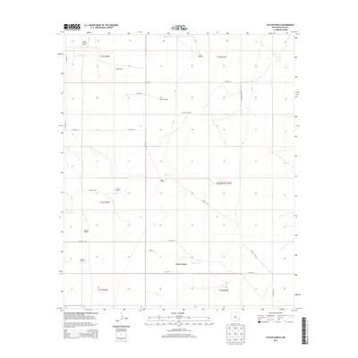 2013 Map of Alston Ranch, 2013 Print