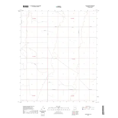 2023 Map of Alston Ranch, 2023 Print