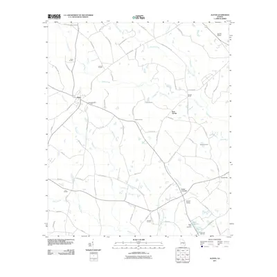 2011 Map of Alston, 2011 Print