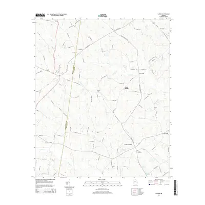 2014 Map of Alston, 2014 Print