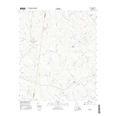 2017 Map of Alston, 2017 Print