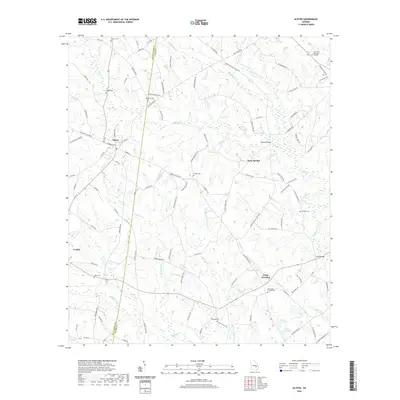 2020 Map of Alston, 2020 Print