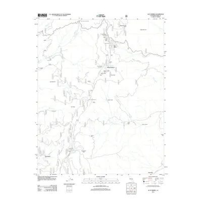 2012 Map of Alta Sierra, 2012 Print