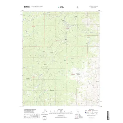 2018 Map of Alta Sierra, 2018 Print