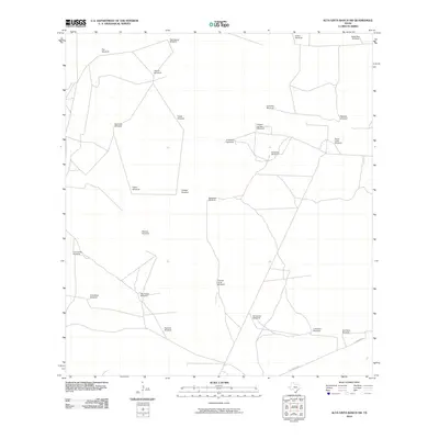 2010 Map of Alta Vista Ranch SW, 2010 Print