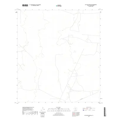 2019 Map of Alta Vista Ranch SW, 2019 Print