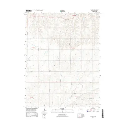 2015 Map of Alta Vista SE, 2015 Print