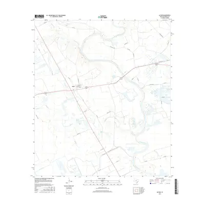 2016 Map of Altair, 2016 Print