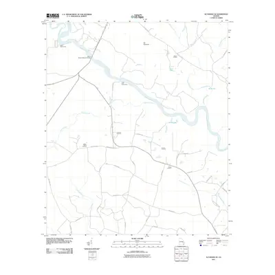 2011 Map of Altamaha SE, 2011 Print
