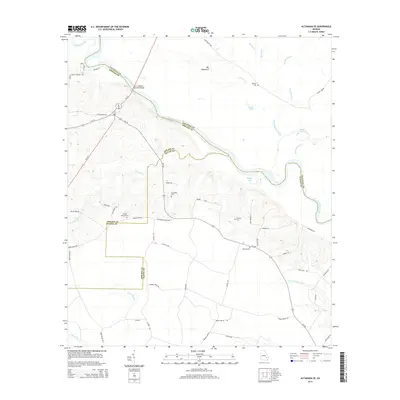 2014 Map of Altamaha SE, 2014 Print