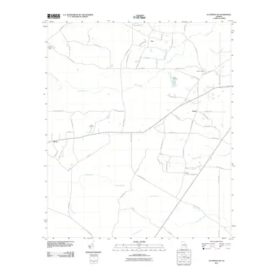 2011 Map of Altamaha SW, 2011 Print