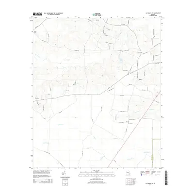 2014 Map of Altamaha SW, 2014 Print