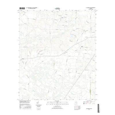 2017 Map of Altamaha SW, 2017 Print