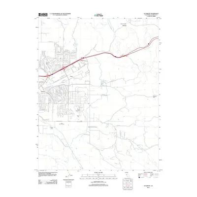 2012 Map of Altamont, 2012 Print