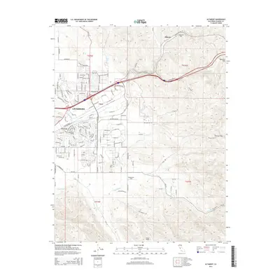 2015 Map of Altamont, 2015 Print