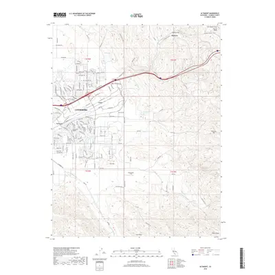 2018 Map of Altamont, 2018 Print