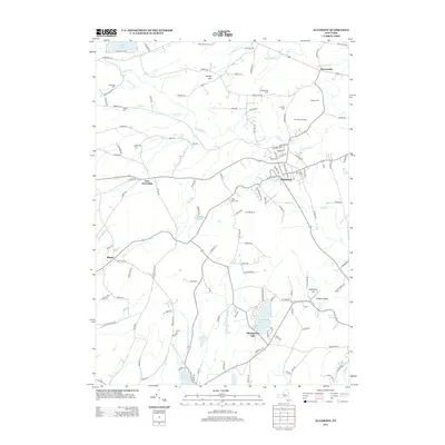 2013 Map of Altamont, 2013 Print