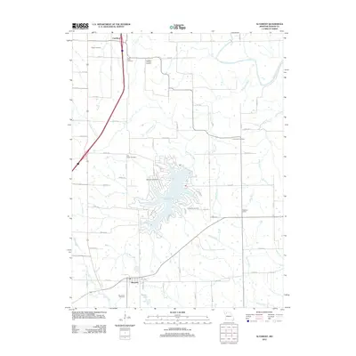 2012 Map of Altamont, 2012 Print