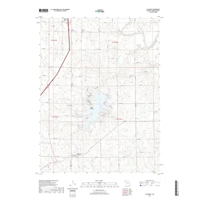 2017 Map of Altamont, 2017 Print