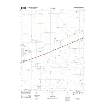 2012 Map of Altamont East, 2012 Print