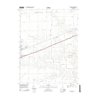2015 Map of Altamont East, 2015 Print