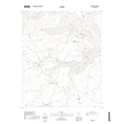 2019 Map of Altamont, 2019 Print