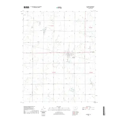 2018 Map of Altamont, 2018 Print