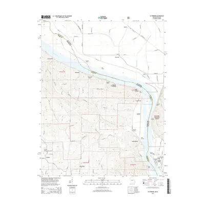 2015 Map of Altenburg, 2015 Print