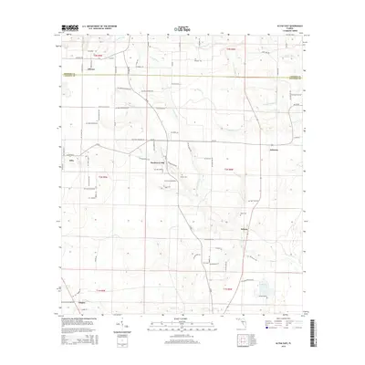 2015 Map of Altha East, 2015 Print