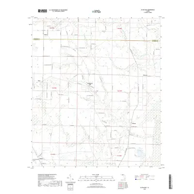2018 Map of Altha East, 2018 Print