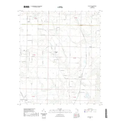 2021 Map of Altha East, 2021 Print