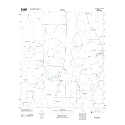 2012 Map of Altha West, 2012 Print