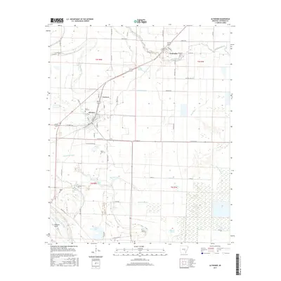 2017 Map of Altheimer, 2017 Print