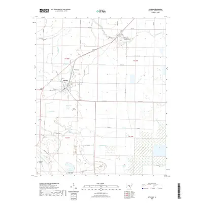 2020 Map of Altheimer, 2020 Print