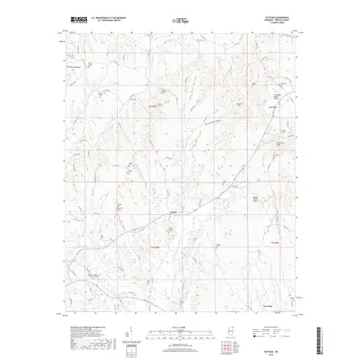 2018 Map of Altitude, 2018 Print