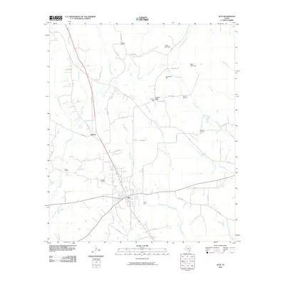 2010 Map of Alto, 2010 Print