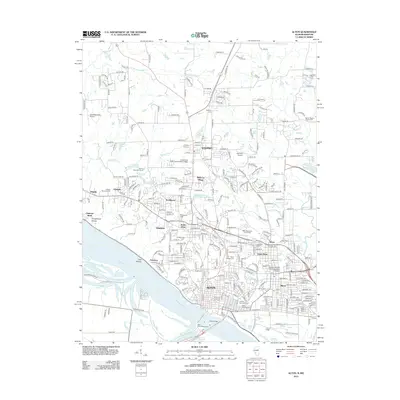 2012 Map of Alton, 2012 Print