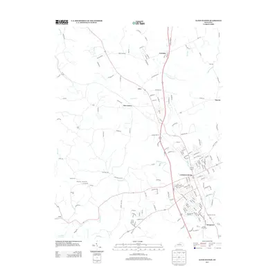 2013 Map of Alton Station, 2013 Print