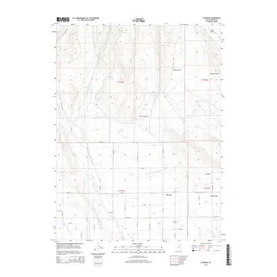 2014 Map of Altonah, 2014 Print