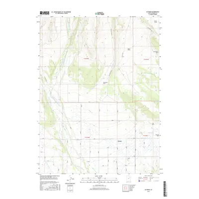 2017 Map of Altonah, 2017 Print