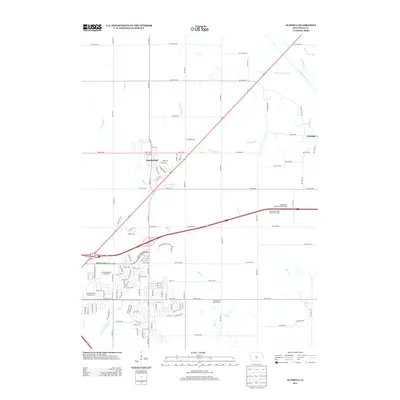 2013 Map of Altoona, 2013 Print