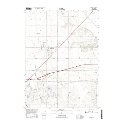 2015 Map of Altoona, 2015 Print